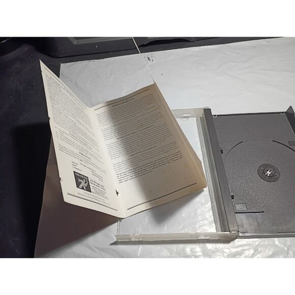 Sega Saturn Fighters Megamix W/ Front & Back Artwork & Warranty Card Empty Case - Picture 7 of 9